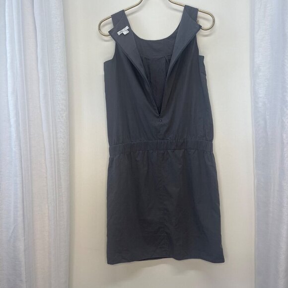 Vince Women's Mini Dress Drop Waist Size 0 Gray 8176 Casual Comfortable - Picture 3 of 5